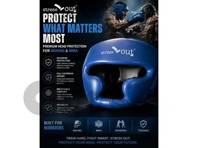 Head protection for boxing & MMA