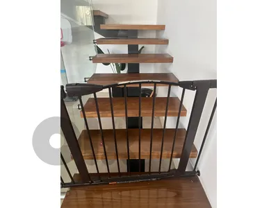 metal brown door for pets and babies