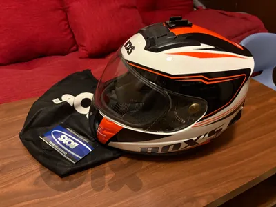 Brand new Box’s helmet