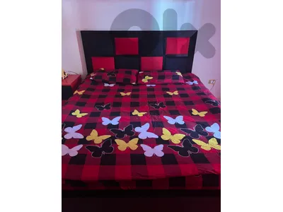 bed ddouble with medical matress 250$