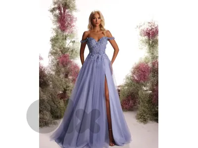 Baby Blue Prom Dress