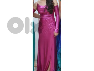 Prom Dress - Purple - Small