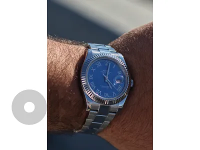 The Discontinued  Tiffany Blue 41mm Date Just