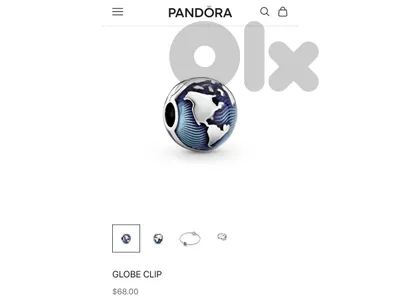 Pandora bracelet and charms