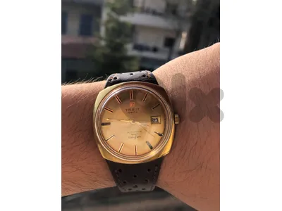 Tissot sav7en automatic watch like new 1960  ساعة تيسوت اوتوماتيك مثل الجديد عام 196بي قمت النظافي