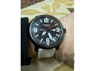 FORMEX 4SPEED  SWITZERLAND SWISS MADE ORIGINAL SAPPHIRE CRYSTAL 44MM ETA  ساعة فورميكس 4 سبيد سويسري لأصلي زفير كريستال ضد الخدوش ماكنة ETA مقاس 44 MM