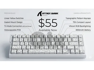 Attack Shark Mechanical Keyboard