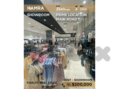 Showroom for rent in Hamra CN25 معرض تجاري  للإيجار في الحمرا