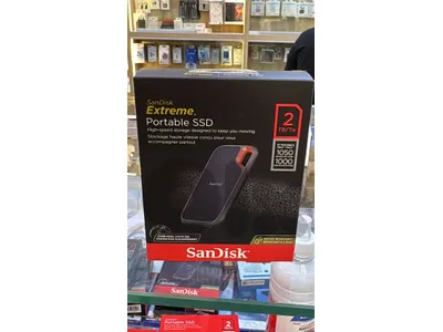 Sandisk extreme portable SSD 2tb up to 1050mb/s 227$