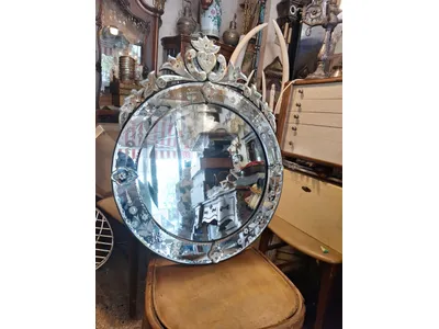 vintage mirror venitien Murano Italy original