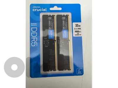 RAM 32 GB DDR5 4800 MHZ MICRON CRUCIAL SEALED KIT