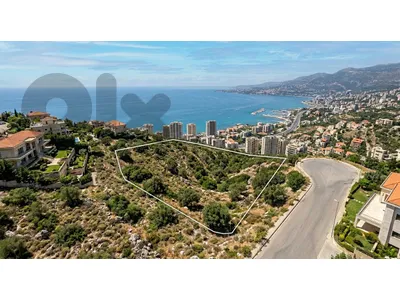 Rabweh Land for Sale: 30/90 Zoning, Full Panoramic Coastline View