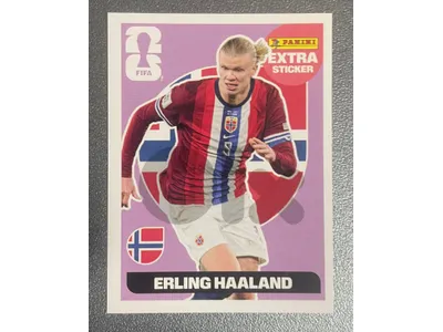 Haaland Extra Sticker Purple Panini world cup 2026