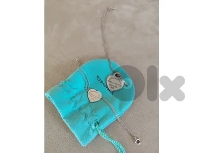 Tiffany & Co bracelet and necklace silver