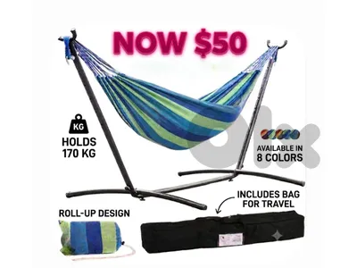 50$ hammock +stand