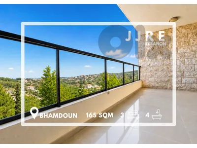 Apartment For Sale In Bhamdoun, Aley / شقة للبيع في بحمدون