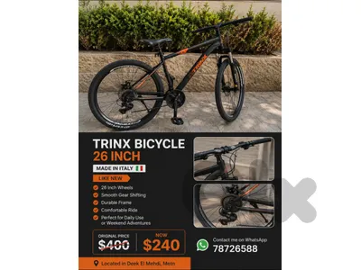 trinx 26" bike