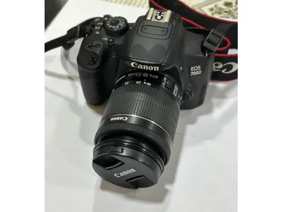 canon 700D camera with 18-55mm lens stm + 75-300mm