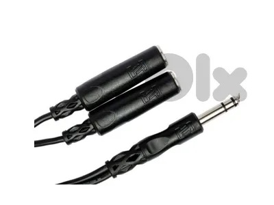 HOSA 1/4 TRS M TO DUAL 1/4 TRS F