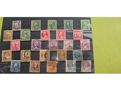 United States stamps from 1880 till 1920طوابع أمريكية