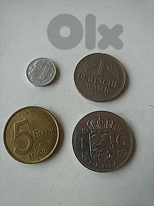4 various coins - Not Negotiable