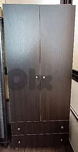 wood closet