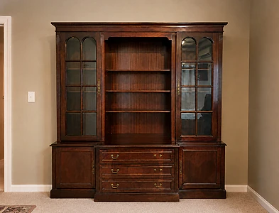 Elegant Regency Wooden Cabinet / Display Unit