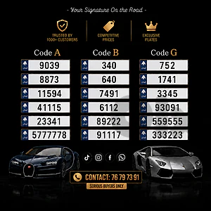 vip plate list