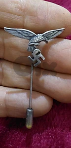 Nazi German Pin of WWII with the eagle and Sawastica Nazi German Pin of WWII with the eagle and Sawastica