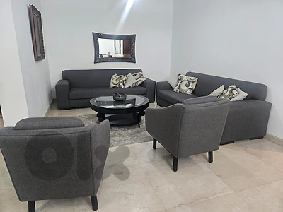 Grey living room