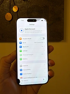 iphone 15 pro 512GB ( point black on screen working 100%)