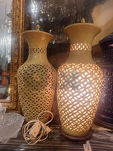 vintage lamp chinese hand made