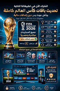 iptv with world cup مع كأس العالم اشتراك