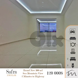 Safra | Brand New 100m² | Minute to Highway | Open Sea-Mountain View