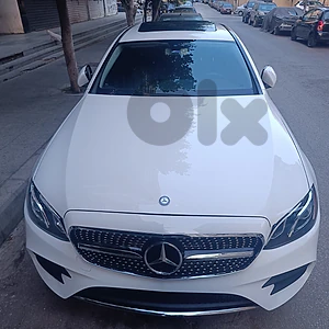 Mercedes E 2018 Available (White-Black-silver)
