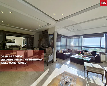 Panoramic Sea View/Antelias, Metn/أنطلياس/Calm Area/ REF#BS137453 !