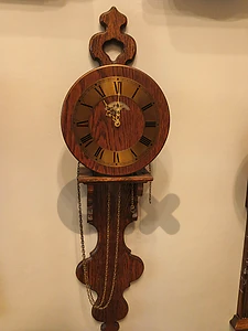 ساعات حائط خشب انتيك antique wall clocks
