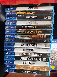 games ps4 ps5 new and used