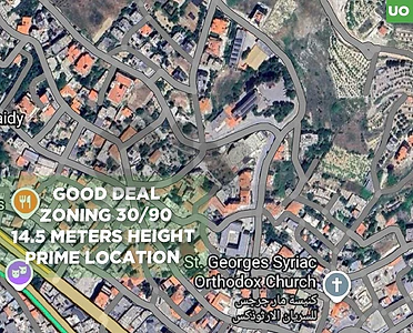 Land for Commercial &Villa project in Zahle hay el midan REF#UO134372