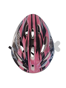 pink bike helmet