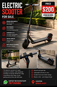 electric scooter