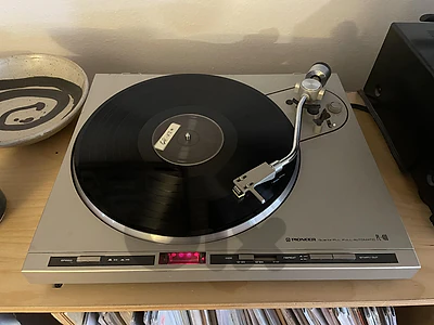 pioneer turntable pl-400 direct drive full automatic