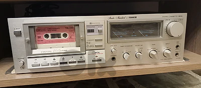 amplifier & 3 decks ( fisher- denon - telefunken )