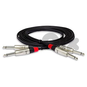 This cable is designed to connect gear with stereo unbalanced phone ja