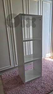 Bookshelf white shelves for books or toys