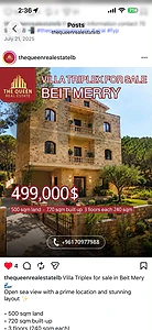 villa beit merry for sale
