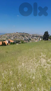 Flate land for sale in Sawfar Prime location | Open view