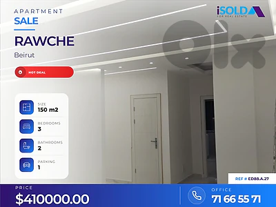 150 m2 apartment for sale in Rawche -ED88.A.27