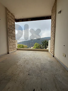 Apartment with open mountain view for sale in Broumana.