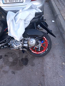 كسر بالكامل - موتير خارق (كم 6,500) 2024 Yamaha Aerox